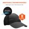 Ergodyne Standard Baseball Cap, Hat w/ Insert, Black 8946-KIT - alternate 3